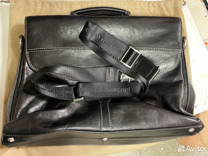 Мужская кожаная сумка Francesco Marconi