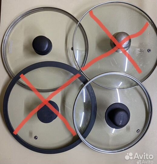 Крышки для кастрюли/сковороды 22, 26, 27 см