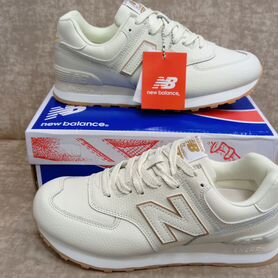 New balance 574 р. 36-41 натуральная кожа