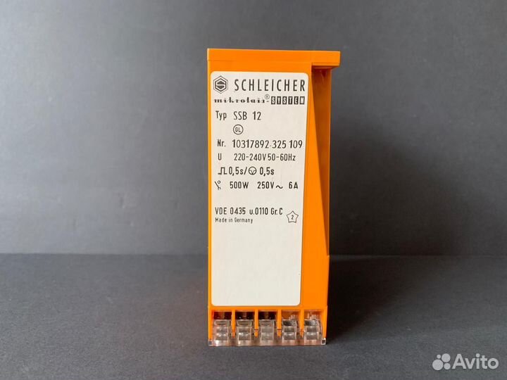 Реле Schleicher SSB 12 новые, 2 шт