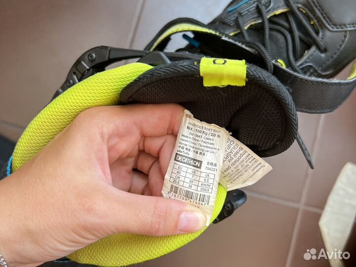 Ролики 39-40 размер, декатлон