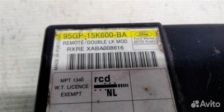 Эбу комфорта Ford Scorpio 94-98г 1236-с-оем