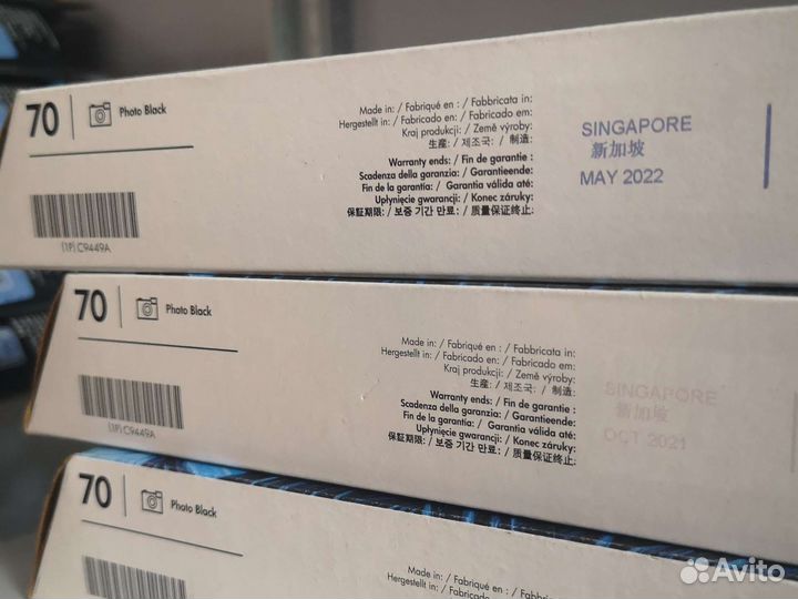 Картриджи hp 70 C9449A Photo Black