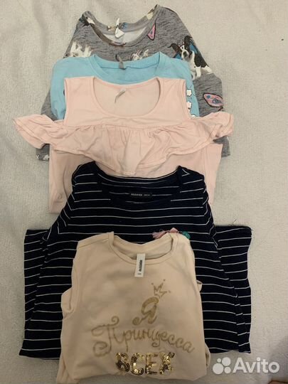 Комплект вещей для девочки, рост 128 см