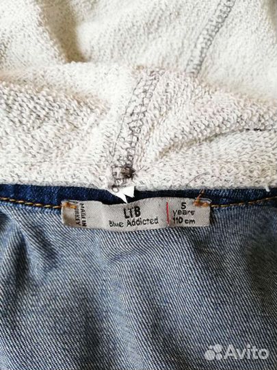 Джинсовая куртка 104-110