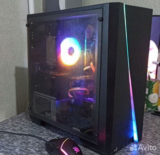 Игровой пк 8ядер/16пт,24 gb ram,ssd,Rx 470