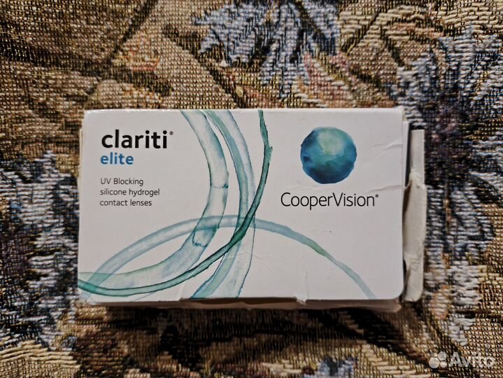 Линзы CooperVision Clariti elite -4.0 дптр