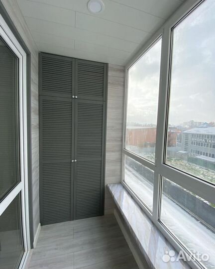 Отделка балконов и лоджий под ключ. Остекление