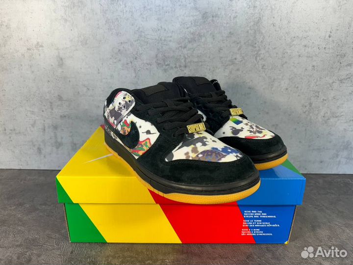 Кроссовки Supreme X Dunk Low SB Rammellzee