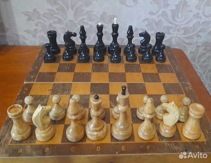 Шахматы карболитовые СССР