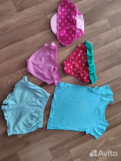 Одежда на пляж на 3-5 лет