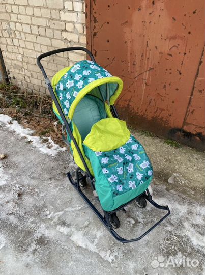 Коляска санки Nika Kids