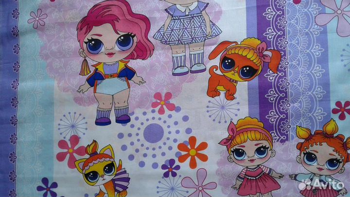 Ткань отрез хлопок