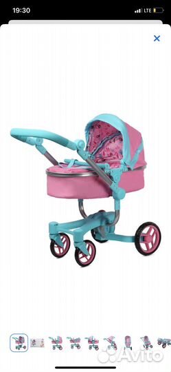 Коляска кукольная