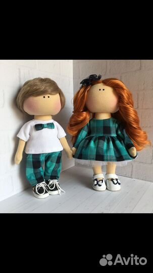 Куклы текстильные