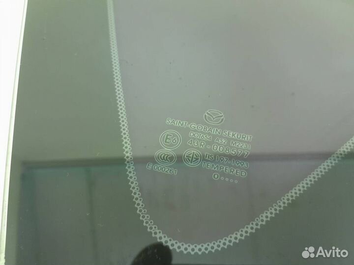 Стекло кузовное глухое левое Mazda Mazda 3 BL 2009