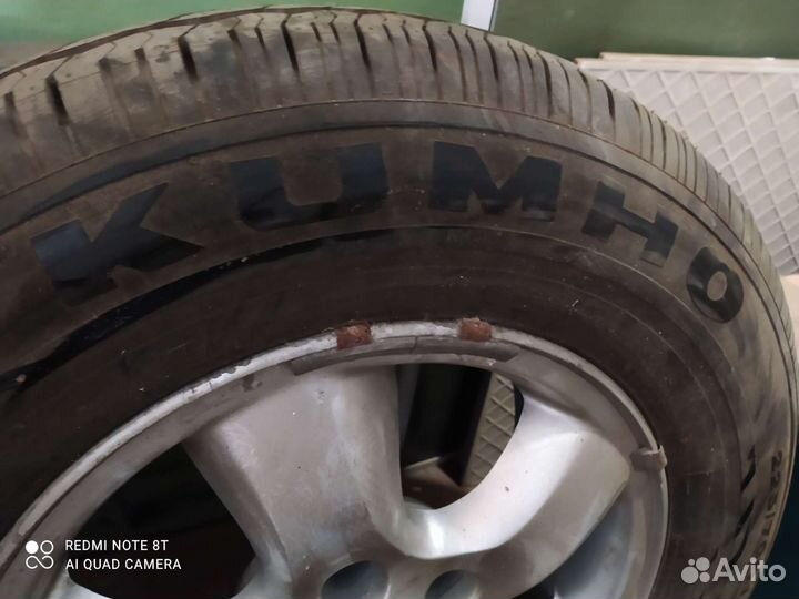 Запасное полноразмерное колесо