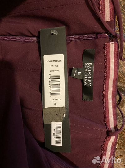 Новое Вечернее платье Budgley Mischka