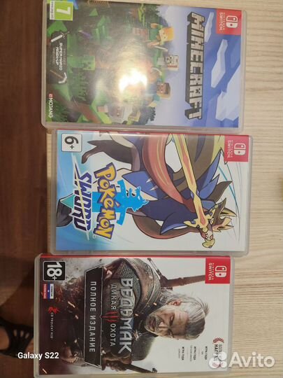 Nintendo Switch oled непрошитая с играми