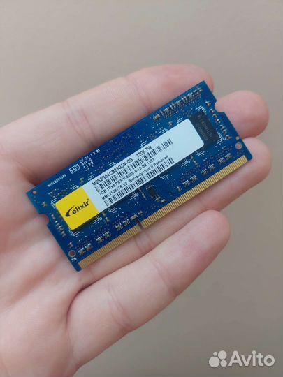 Оперативная память ddr3 для ноутбука 2gb