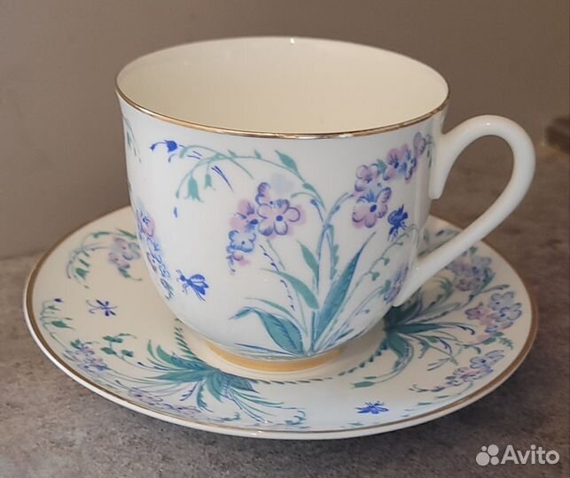 Чашка с блюдцем лфз