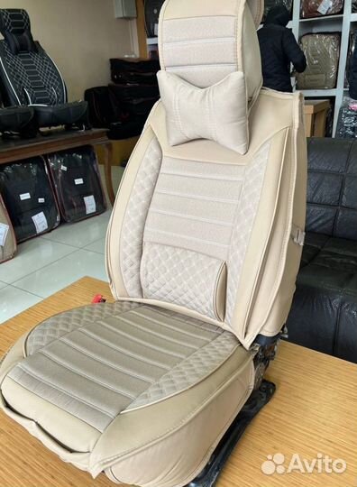 Авточехлы из экокожи