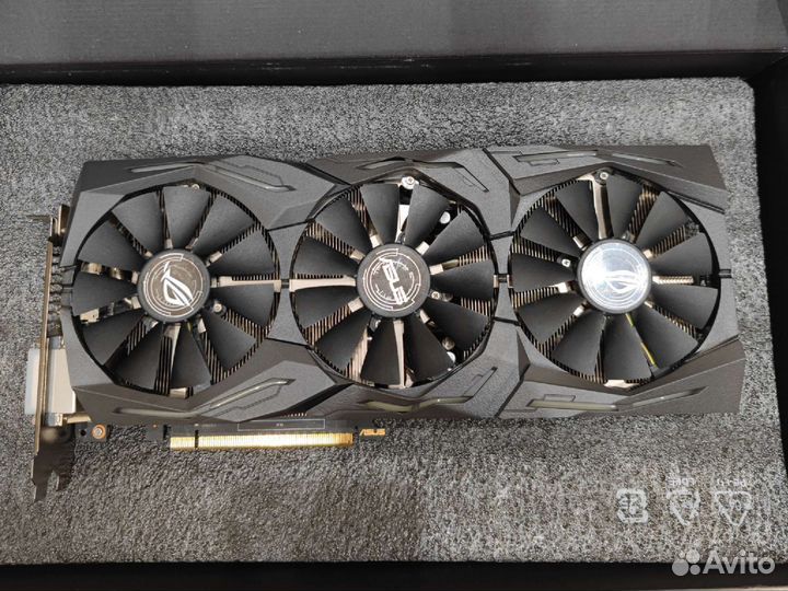 Видеокарта gtx 1060 6gb asus strix