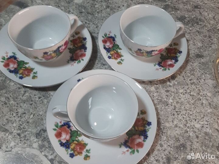 Чайный сервиз из 3х приборов