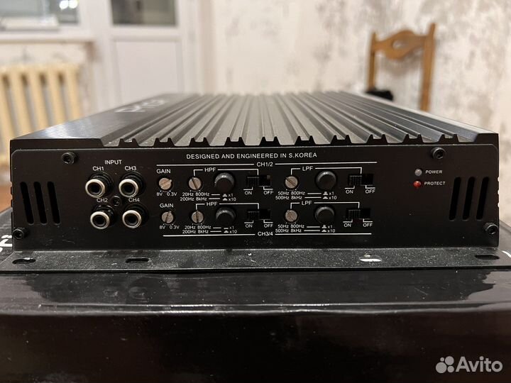Усилитель 4 канальный pride quattro