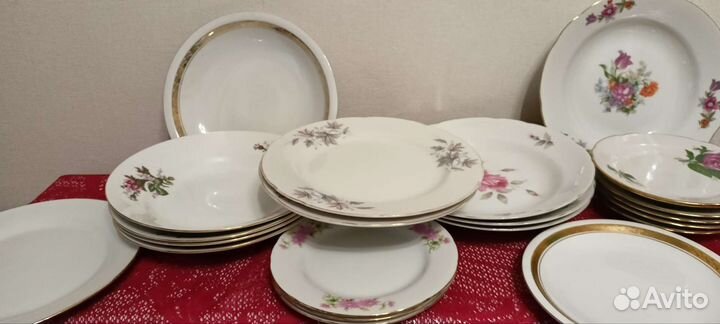 Тарелки Япония,ГДР,Дулева