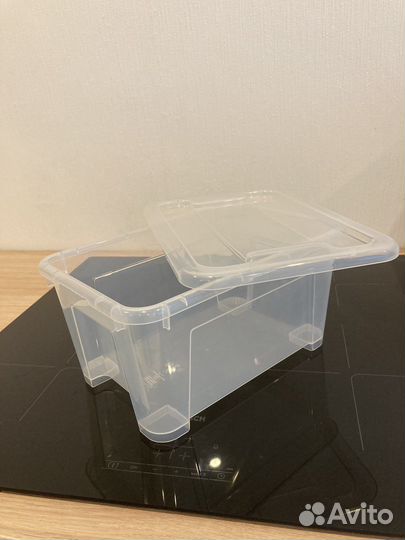 Контейнер с крышкой IKEA Samla