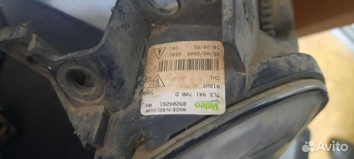 Фара противотуманная Porsche