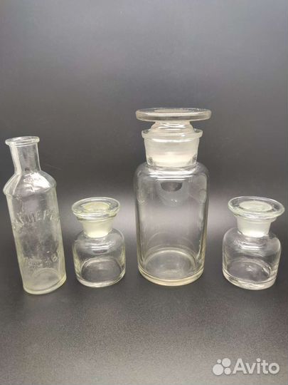 Аптекарские баночки ретро
