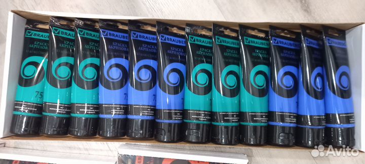 Краски акриловые художественные brauberg ART debut