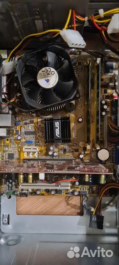 Материнская плата asus p5b-мх + e4400