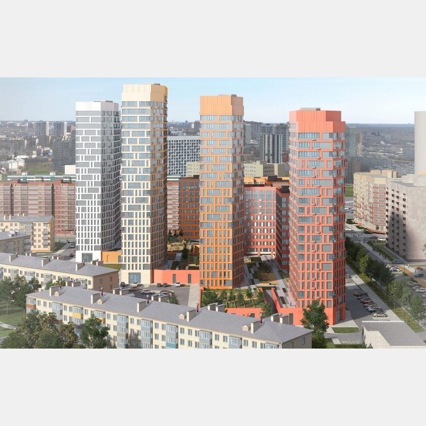 2-к. квартира, 51,1 м², 20/25 эт.