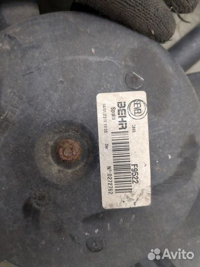 Вентилятор радиатора Citroen Jumper (Relay), 2011