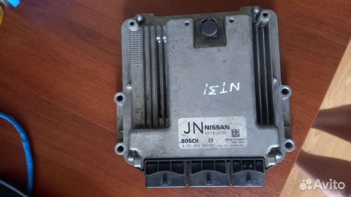Nissan qashqai 2.0 блок управления двигателем