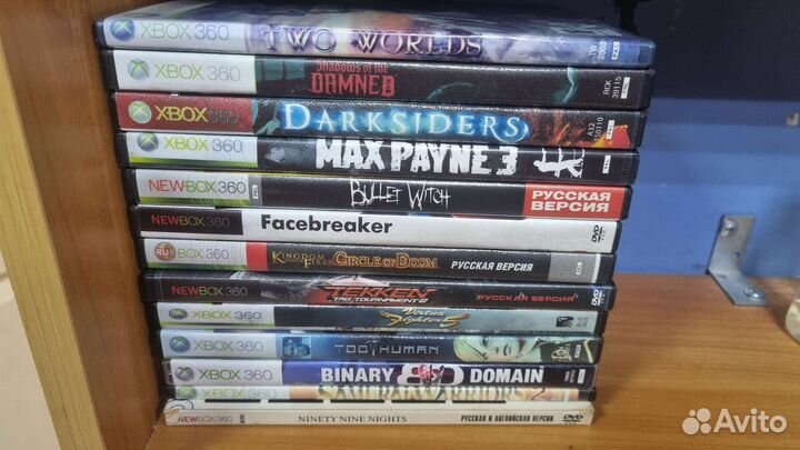 Диски на xbox 360 и newxbox 360