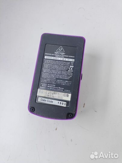 Гитарная педаль Behringer BOD 400 (Bass Overdrive)