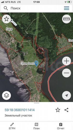 Участок 15 сот. (СНТ, ДНП)