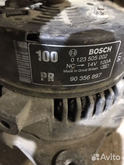 Генератор на opel vectra B