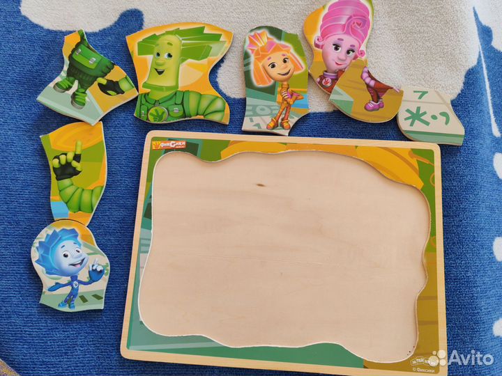 Деревянные пазлы