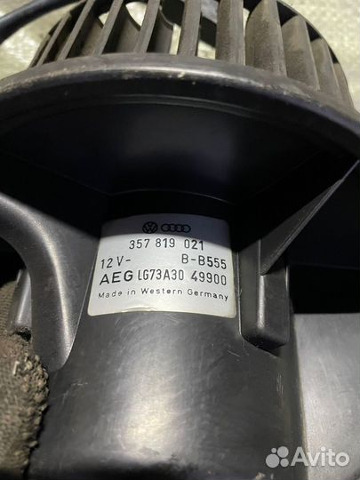 Моторчик печки VW Passat B3 1989г