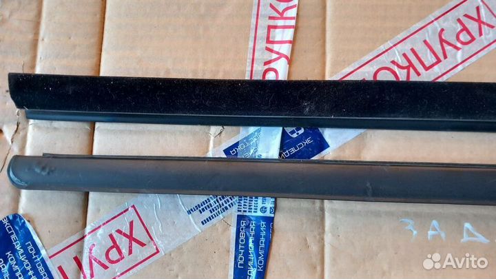 Tribute 2000-07 бархотки стекла задней левой двери