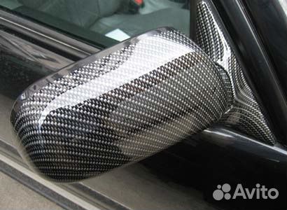 Пленка под карбон 2D черная