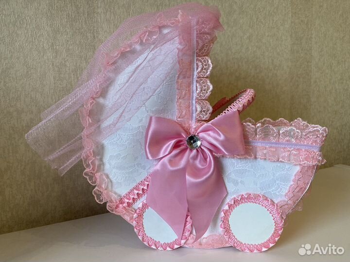 Свадебный декор Коляски на мальчика/девочку