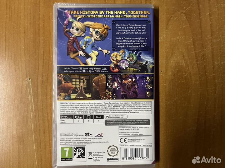 Switch Destiny Connect Tick-Tock Travelers (новый)