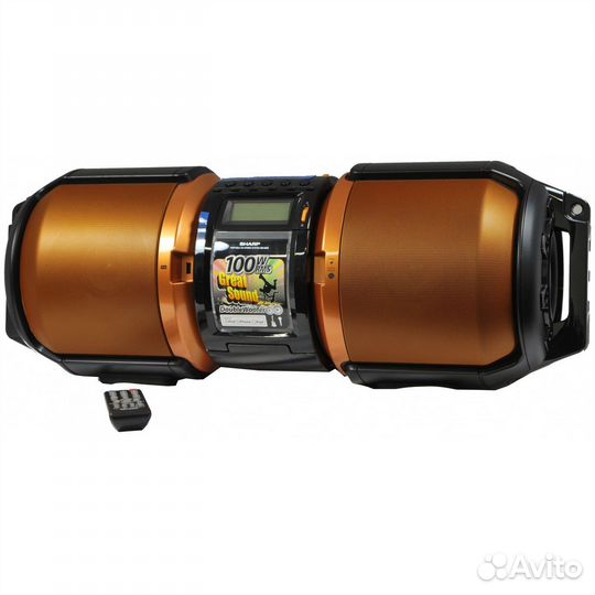 Магнитола Sharp GX-M10 Super Bass 100W