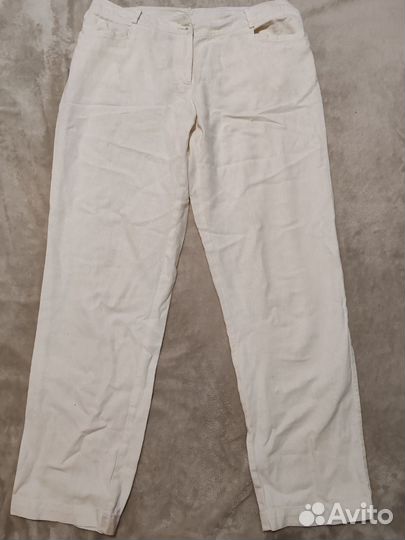 Брюки женские лен 46